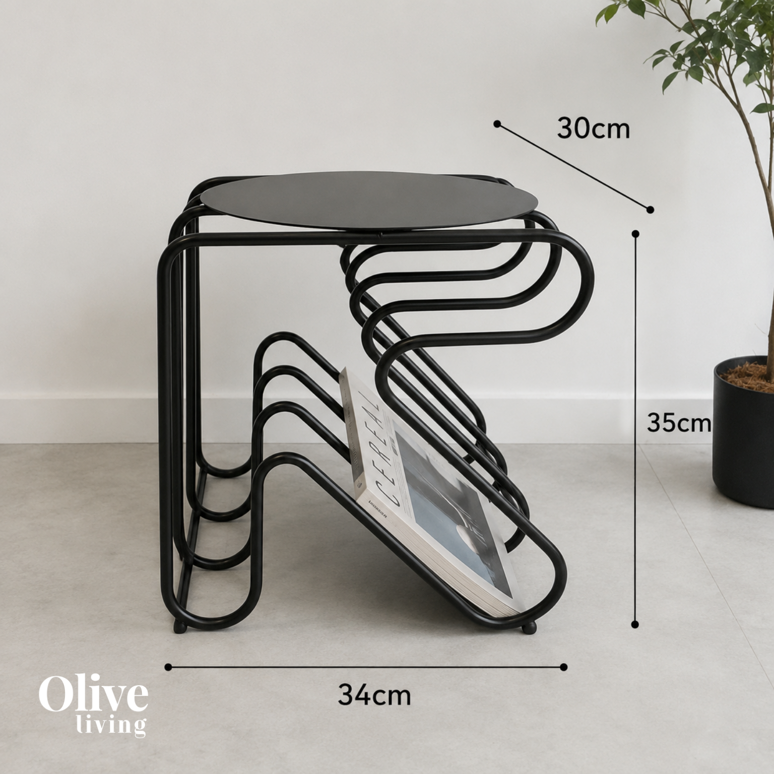 AERO Side Table | Bàn Tab Sofa Tối Giản Hiện Đại