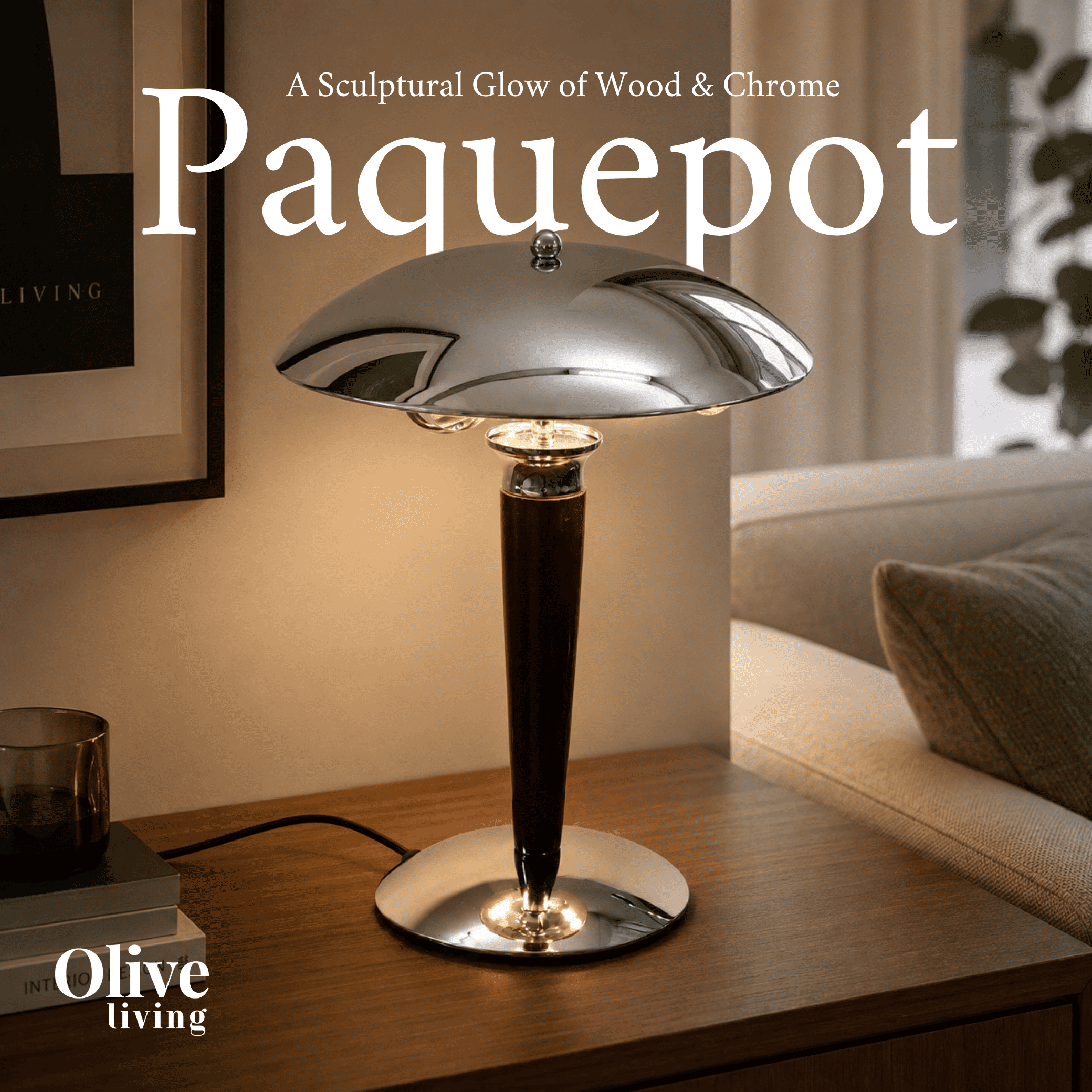 Đèn Bàn PAQUEPOT – Nét Đẹp Cổ Điển Giao Thoa Hiện Đại